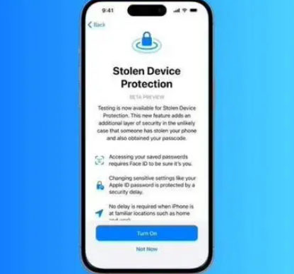 哈密苹果授权维修店分享被盗设备保护功能开启方法 